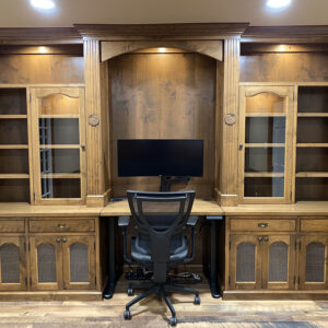 Custom Home Office Built In